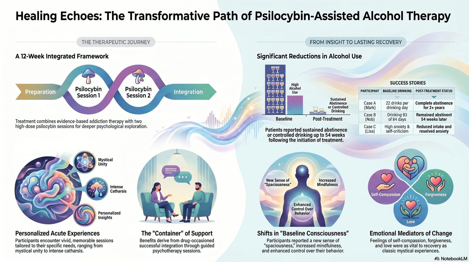 Psilocybin & Alcohol Use Disorder: What Patients Actually Experience