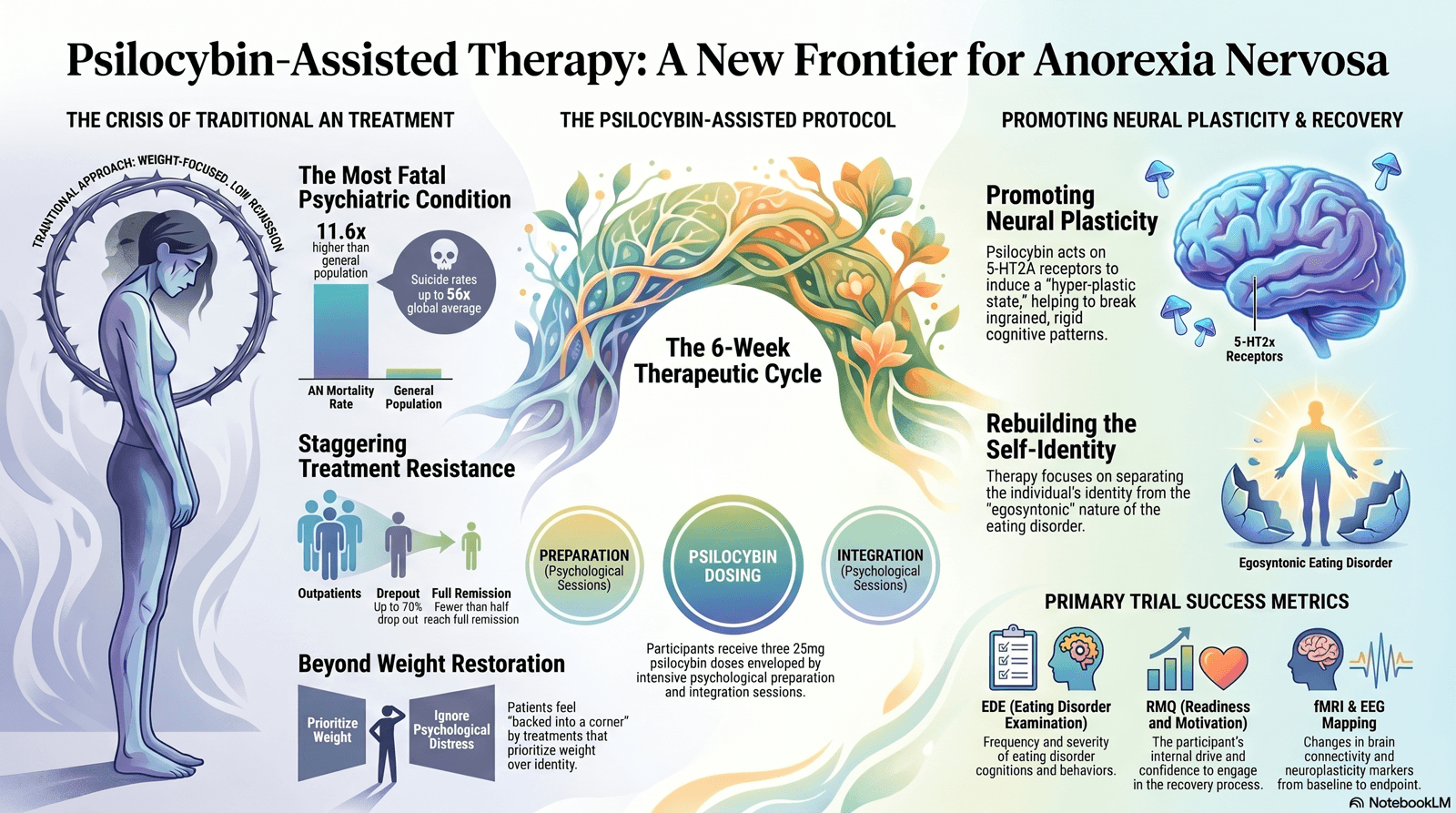 Psilocybin for Anorexia Nervosa: A Clinical Trial Plan